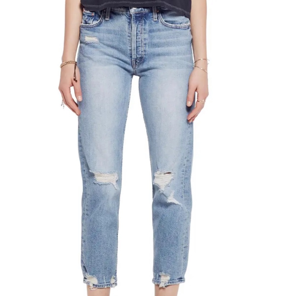 MOTHER Tomcat ripped Jeans